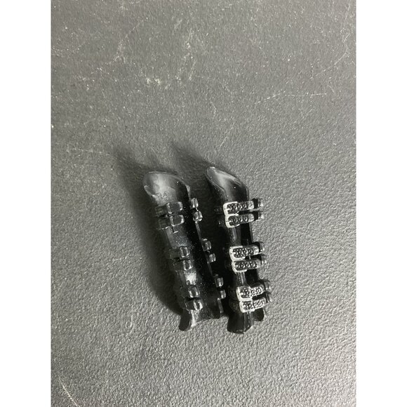 Fashion Doll Black Knee-High Boots Accessory - Picture 3 of 3